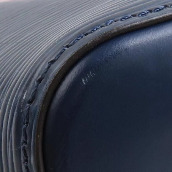 Auth LOUIS VUITTON Epi Neo Noe Handbag Shoulder Bag Navy/Red Epi Leather - Picture 8 of 16